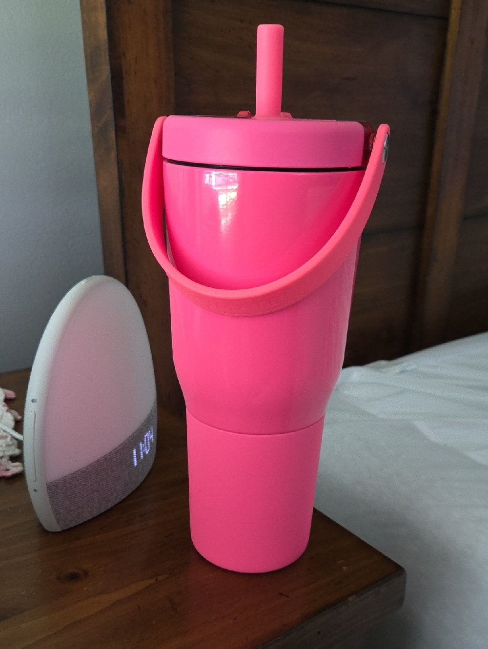Brumate 40oz Resa Hot Pink Travel Tumbler with Straw